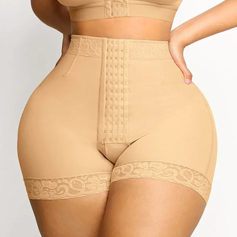 AfruliA Full Body Shaper Fajas Colombianas Girdle High Compression Shapewear Slimming Sheath Tummy Control Panties Waist Trainer