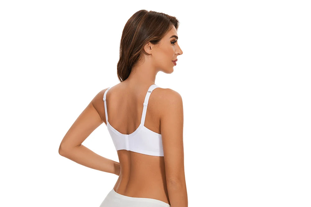 Sheroine Plus Size Underwire Bra, Lace Floral Minimizer Full Coverage Unpadded Bras for Women Lifting Support Comfort