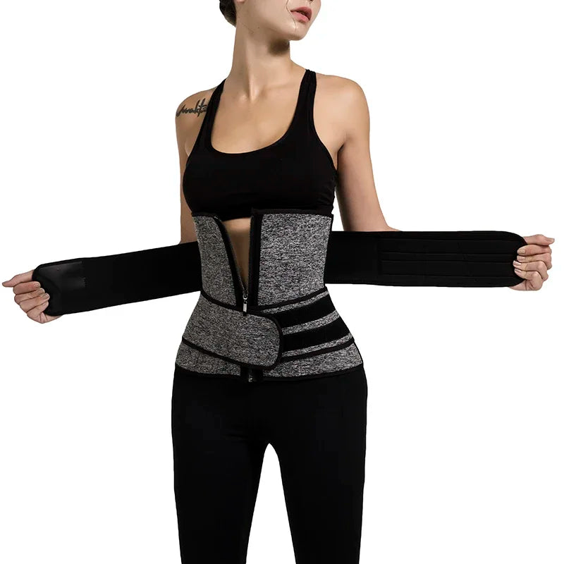 Women Waist Tariner Belts Body Shaper Shapewear Girdles Tummy Control Shapers Slimming Sweat Fat Burning Postpartum Sheath Belt