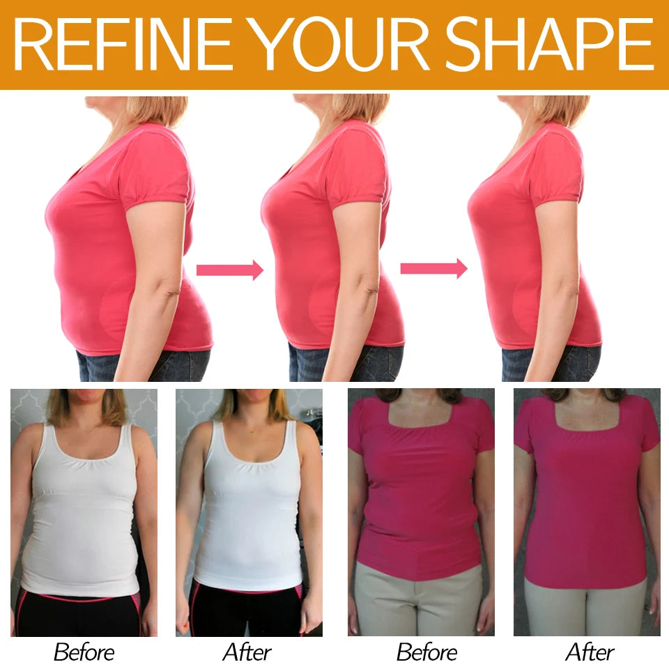 Women Tummy Control Shapewear Smooth Body Shaping Camisole Tank Tops Plus Size Slimming Underwear Seamless Compression Shaper