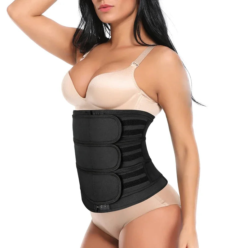 Women Waist Tariner Belts Body Shaper Shapewear Girdles Tummy Control Shapers Slimming Sweat Fat Burning Postpartum Sheath Belt