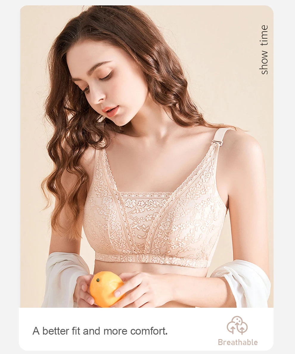 2229 Mulberry Silk Mastectomy Bra Pocket Underwear for Silicone Breast Prosthesis Breast Cancer Women Artificial Boobs