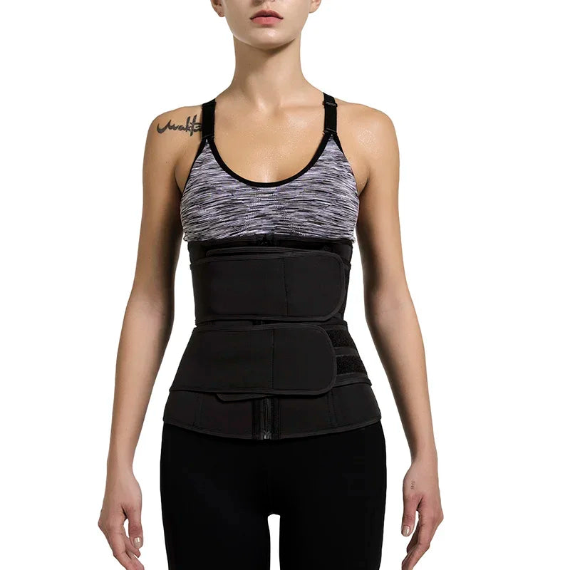 Women Waist Tariner Belts Body Shaper Shapewear Girdles Tummy Control Shapers Slimming Sweat Fat Burning Postpartum Sheath Belt