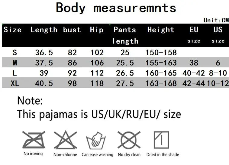 Women 2psc Pajama Set Pink Lace Patchwork V-Neck Sleepwear Sexy Nighties Suit Cami Top Printed Shorts Soft Pyjamas Loungewear