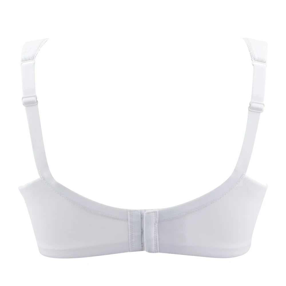Sheroine Plus Size Underwire Bra, Lace Floral Minimizer Full Coverage Unpadded Bras for Women Lifting Support Comfort