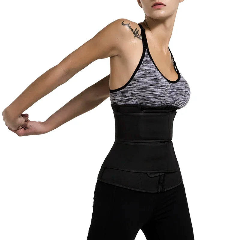 Women Waist Tariner Belts Body Shaper Shapewear Girdles Tummy Control Shapers Slimming Sweat Fat Burning Postpartum Sheath Belt