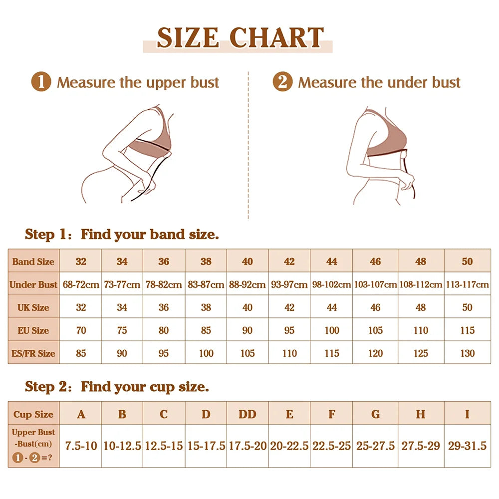 Sheroine Plus Size Underwire Bra, Lace Floral Minimizer Full Coverage Unpadded Bras for Women Lifting Support Comfort