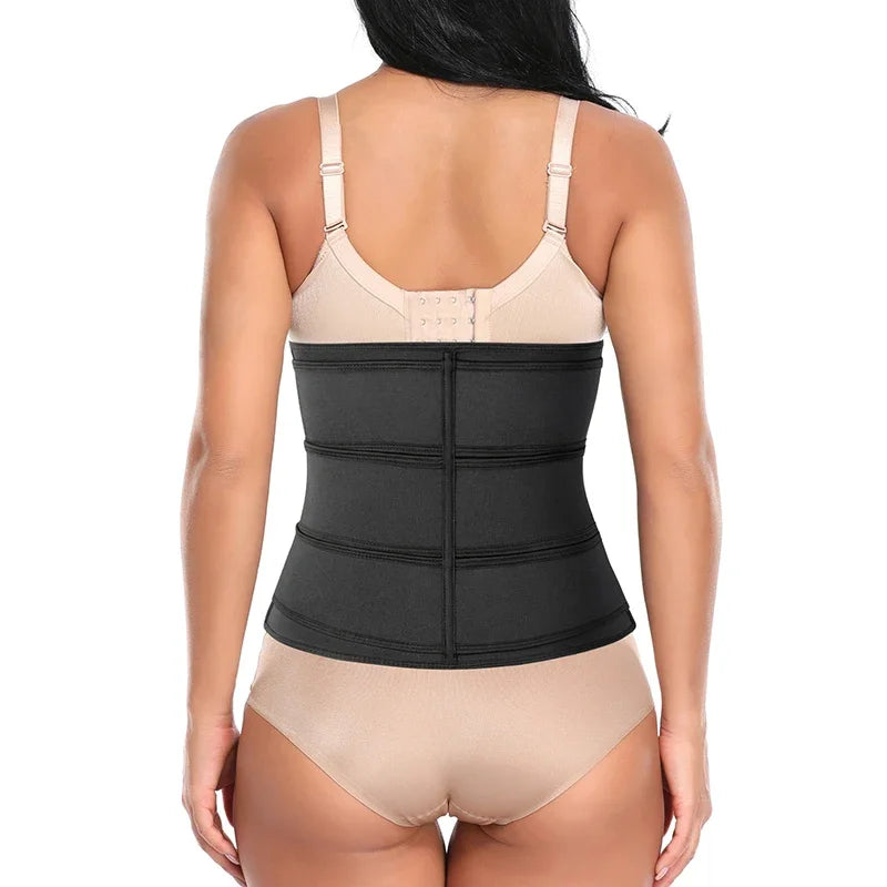 Women Waist Tariner Belts Body Shaper Shapewear Girdles Tummy Control Shapers Slimming Sweat Fat Burning Postpartum Sheath Belt