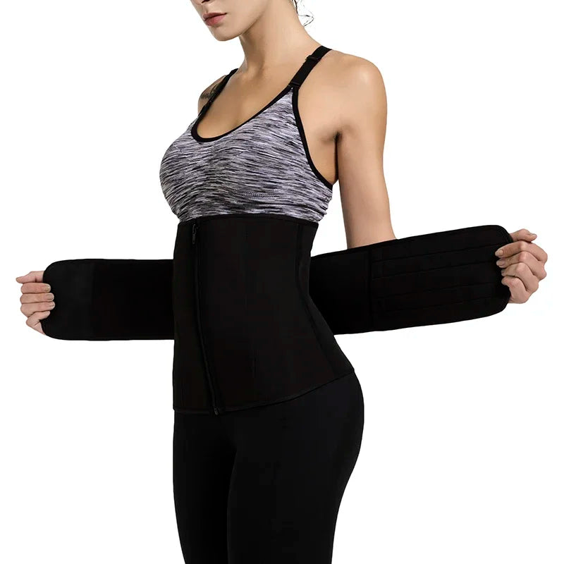 Women Waist Tariner Belts Body Shaper Shapewear Girdles Tummy Control Shapers Slimming Sweat Fat Burning Postpartum Sheath Belt