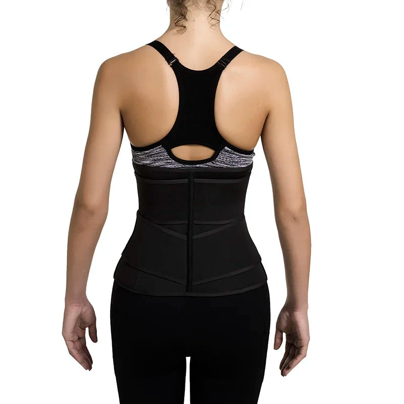 Women Waist Tariner Belts Body Shaper Shapewear Girdles Tummy Control Shapers Slimming Sweat Fat Burning Postpartum Sheath Belt