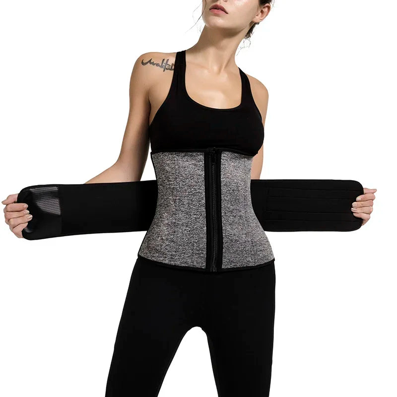Women Waist Tariner Belts Body Shaper Shapewear Girdles Tummy Control Shapers Slimming Sweat Fat Burning Postpartum Sheath Belt