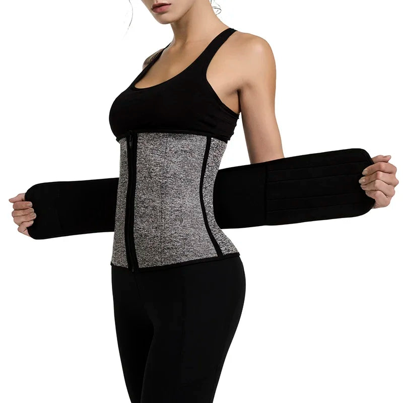 Women Waist Tariner Belts Body Shaper Shapewear Girdles Tummy Control Shapers Slimming Sweat Fat Burning Postpartum Sheath Belt