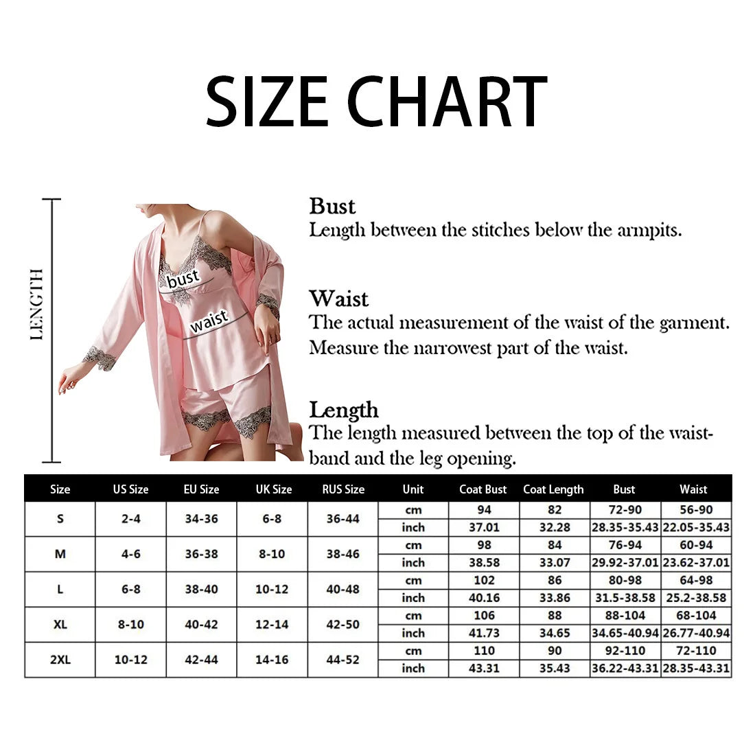 5PCS/SET Silk Robe Sleep Suit Womens Lace Satin Pajamas Gown Set V-Neck Nighties Wear Pijama Home Nightwear Spring Nightdress