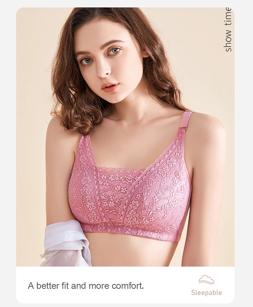 2229 Mulberry Silk Mastectomy Bra Pocket Underwear for Silicone Breast Prosthesis Breast Cancer Women Artificial Boobs