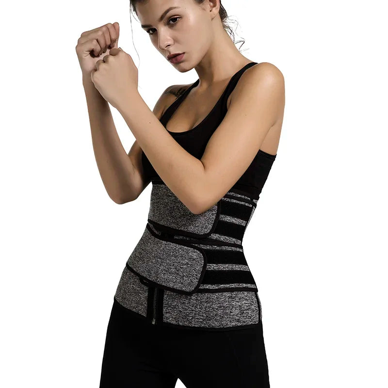 Women Waist Tariner Belts Body Shaper Shapewear Girdles Tummy Control Shapers Slimming Sweat Fat Burning Postpartum Sheath Belt