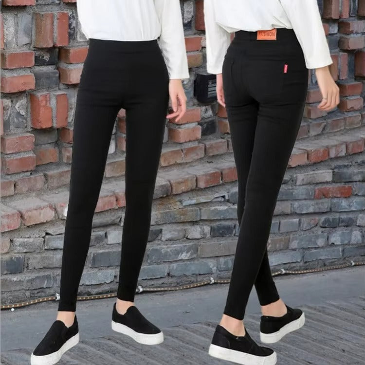 High Elastic Cashmere Tights Women Super Thick Thermal Pants Velvet New